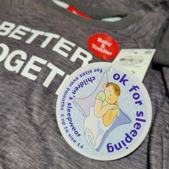 ✨CLEARANCE Baby Boys & Girls 2-Pc Better Together Family Pajama Set NWT $32 24mo - Picture 9 of 10